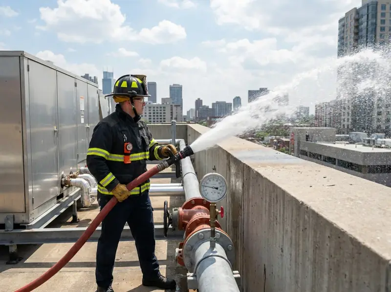 Fire protection testing